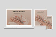 Clay Device Screen Mockup, an iPad Mockup by graphicpages (Thumbnail 7 of 11)