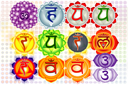 Animated Chakras, an Object Graphic by Beatheart Creative Studio (Thumbnail 1 of 3)