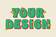 Retro 3D Volume Text & Logo Effect, a Layer Style Add-On by Design Squad (Thumbnail 4 of 4)