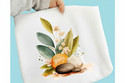 Nature Glamour Wellness Day Clipart, a Decorative Illustration by designcity5 (Thumbnail 3 of 5)