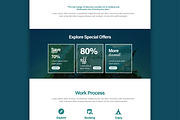 Travel Agency Landing Page, an UI Kit Template by CreativeShaper (Thumbnail 4 of 6)
