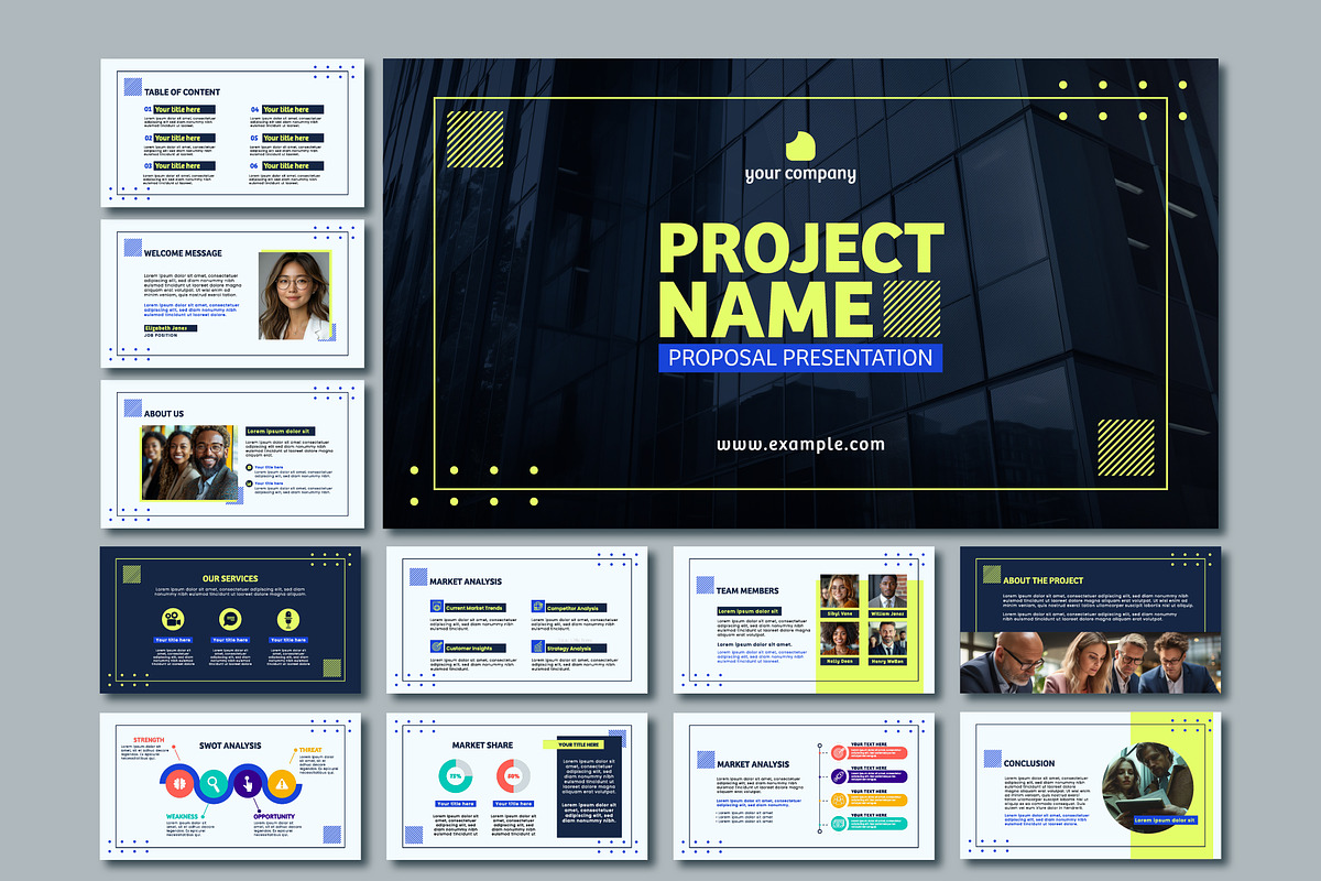 Project Proposal Presentation preview 2