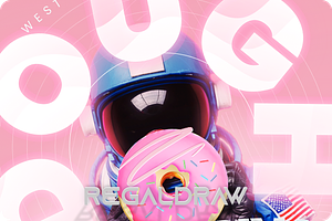 New Arrival Donuts Flyer, a Flyer Template by regalDRAW