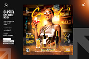 04 Party Flyer Design Bundle, a Graphic by Shajib Shikder (Thumbnail 4 of 5)