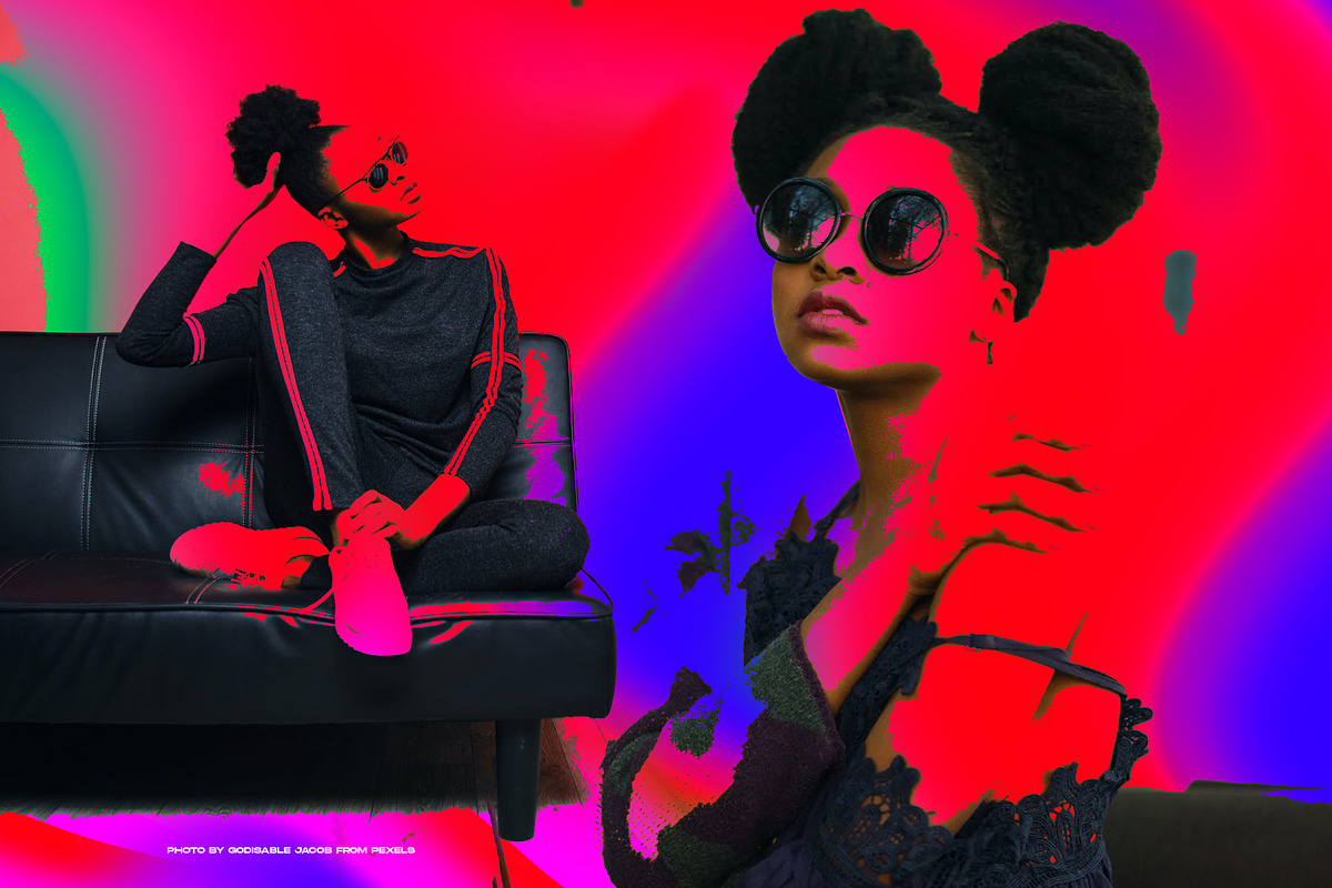 Liquid and Glitch Textures, a Texture Graphic by Visual Fear (Photo 9 of 13)