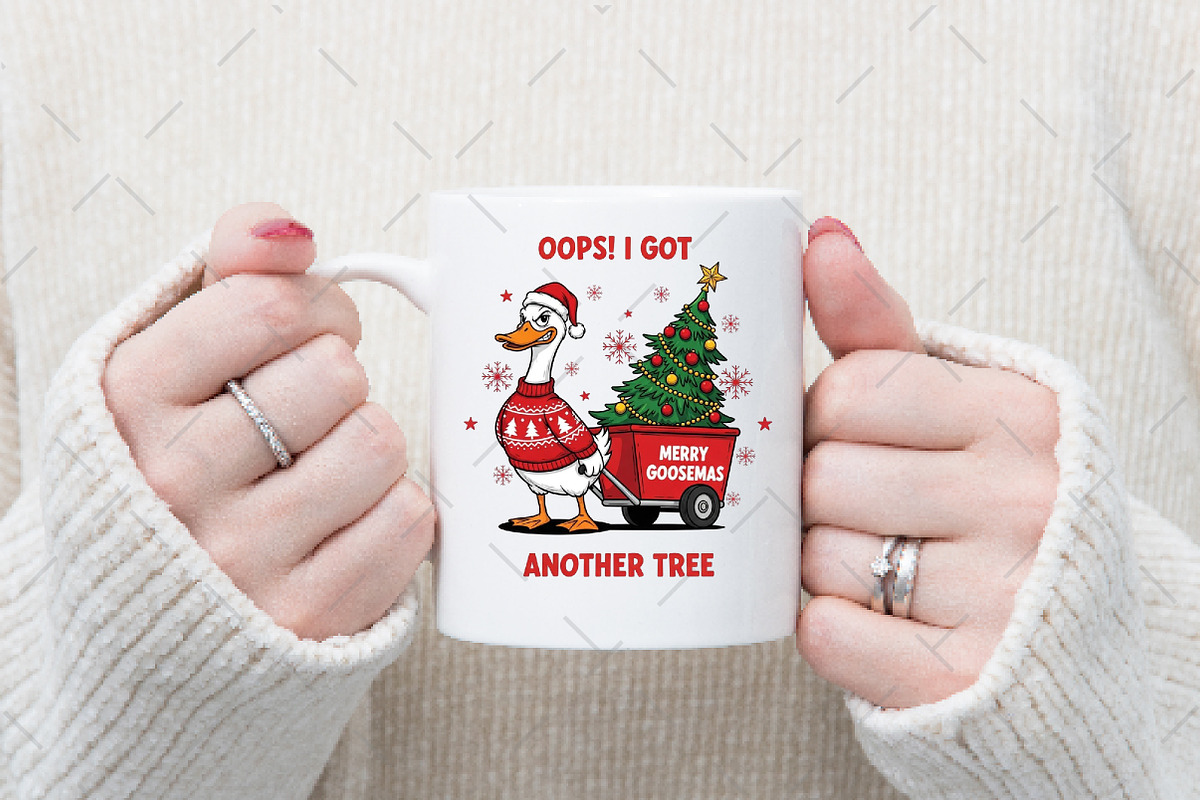 Oops I Got Another Tree PNG, an Illustration by Watercolor design (Photo 3 of 3)