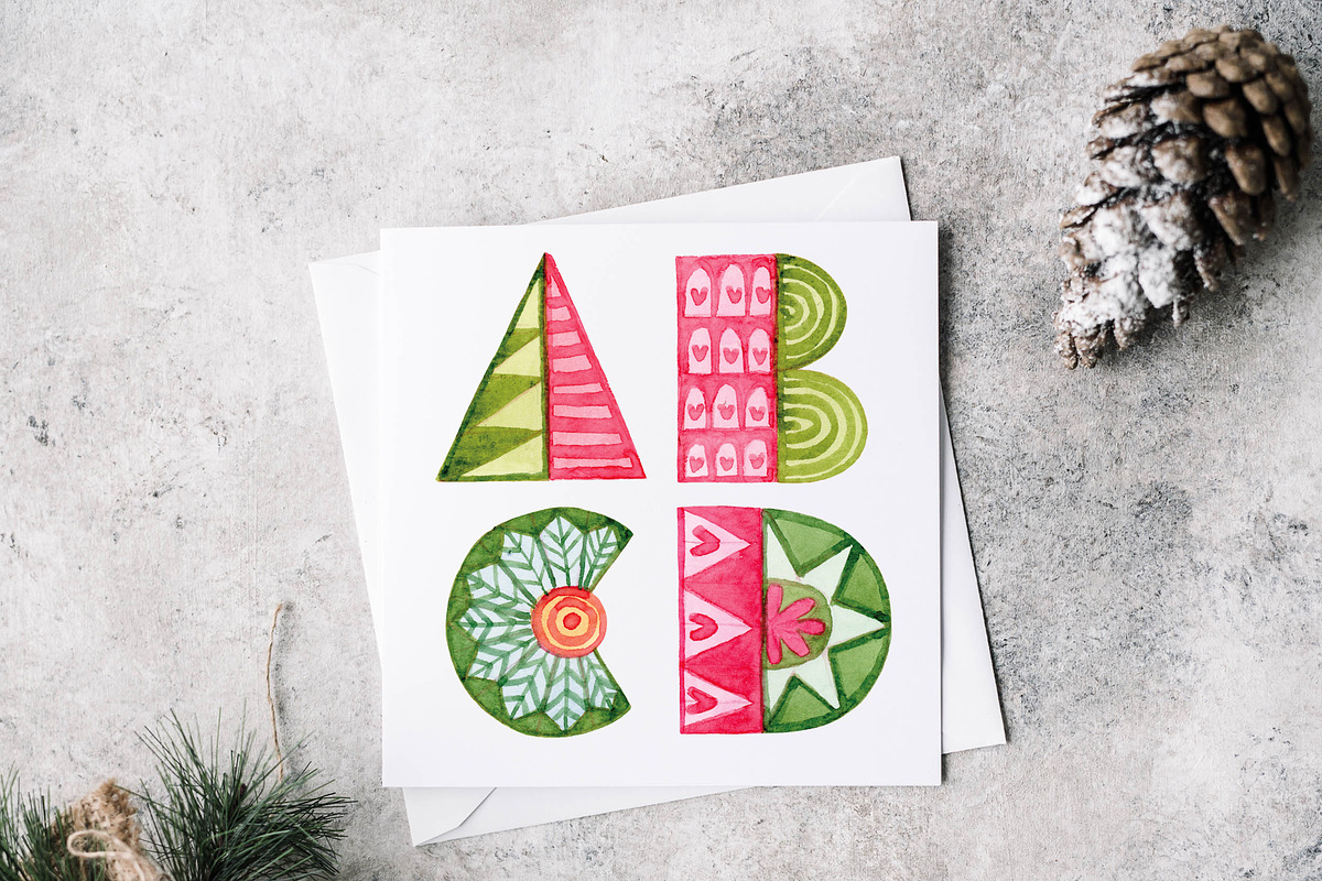 Crazy Christmas Alphabet, an Illustration by swiejko (Photo 5 of 7)