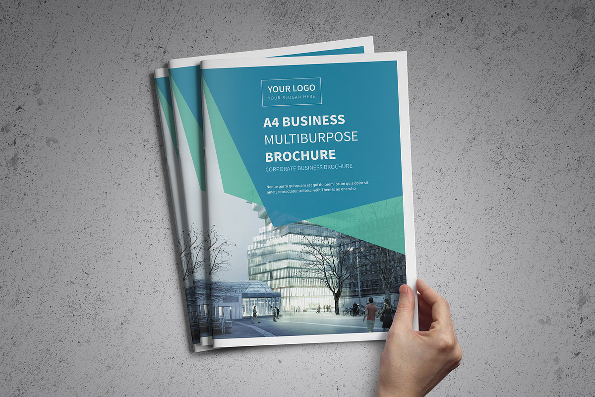 Corporate Business Brochure, a Brochure Template by New Lines (Photo 1 of 12)