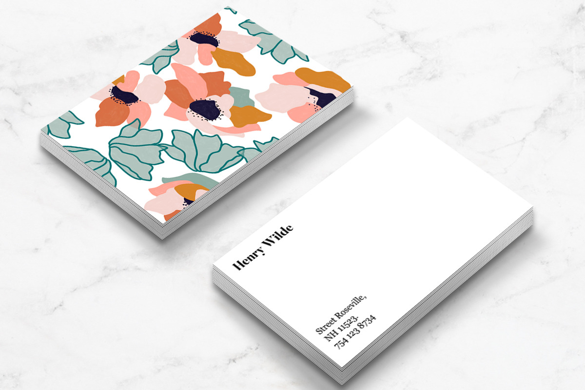 Carmella Business Card Template, a Business Card Template by Human-made. Made to feel. (Photo 3 of 3)