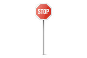 Vector Set of Road Prohibition Signs, an Object Graphic by Gomolach (Thumbnail 6 of 7)