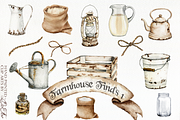 Farmhouse Finds Illustration, a Decorative Illustration by DioFlow (Thumbnail 1 of 2)
