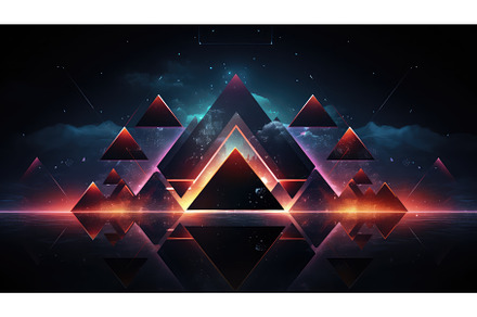 abstract concept shapes background, an Abstract Photo by pikepicture