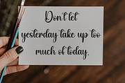 Mathuis | Script Font, a Handwritten Font by Scratchones (Thumbnail 5 of 9)