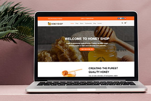 Honey Shop WordPress Theme