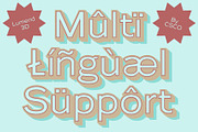 Lumend 3D, a Sans Serif Font by Craft Supply Co. (Thumbnail 4 of 8)