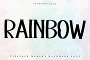 Rainbow, a Handwritten Font by FreshTypeINK (Thumbnail 1 of 7)