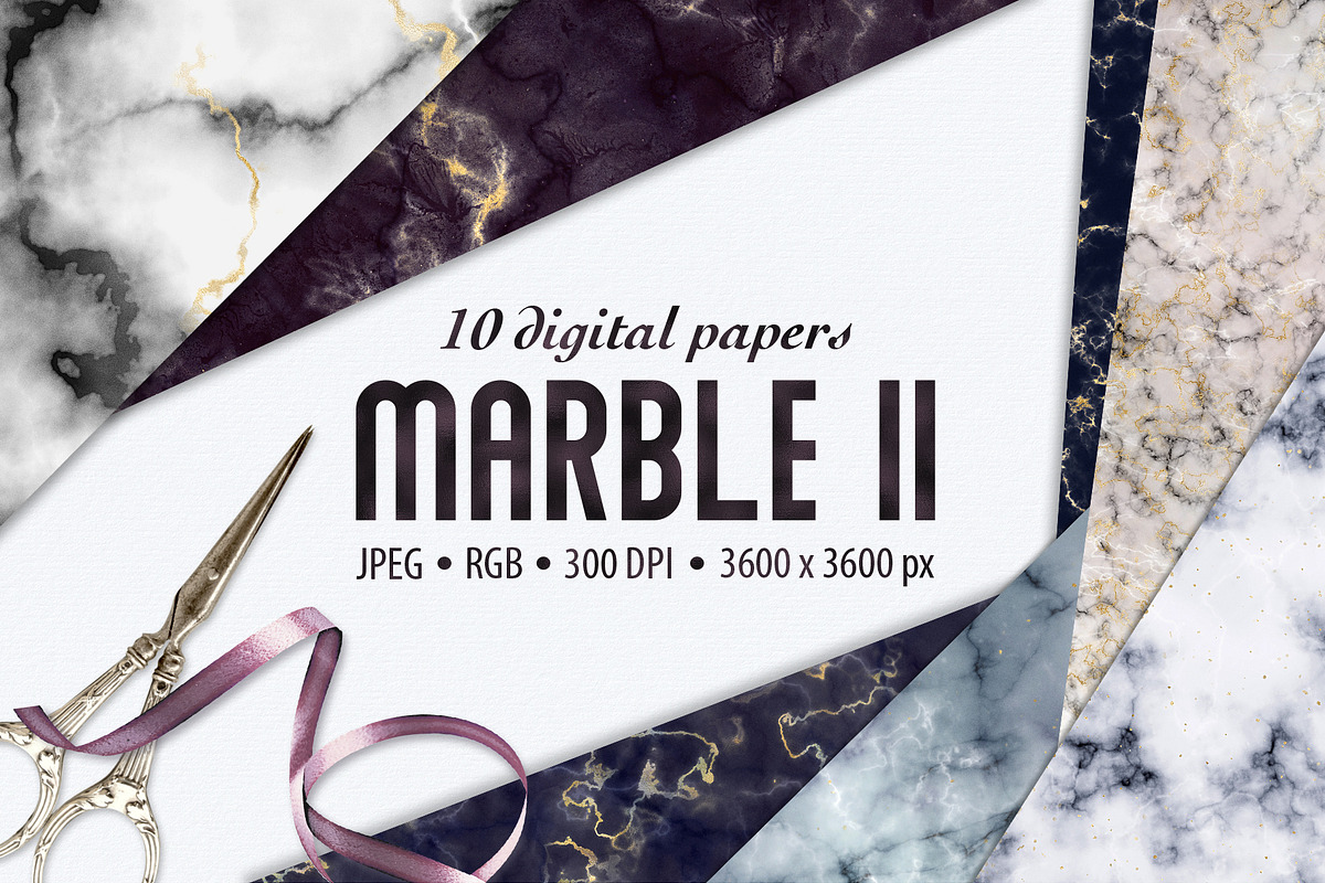 10 Gold Veined Marble Textures, a Texture Graphic by CatJello Graphics (Photo 1 of 15)