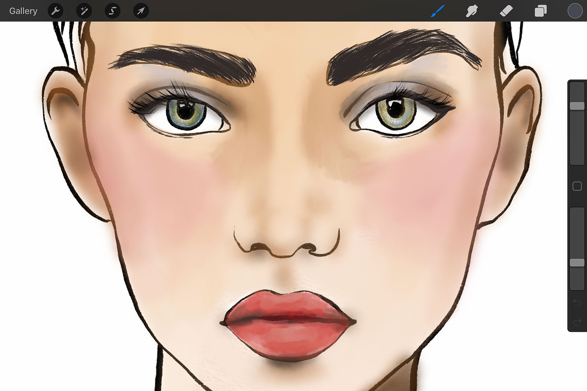 Procreate Makeup Brush Set preview 6