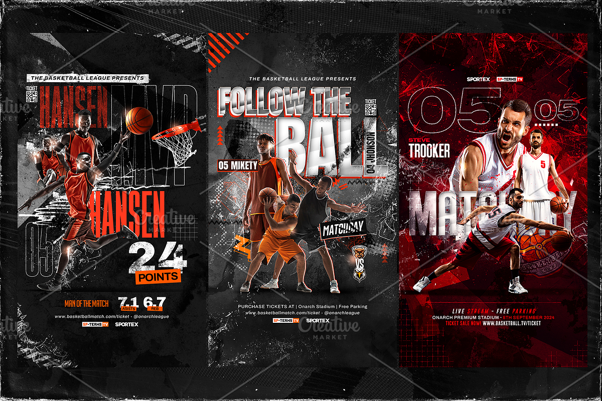 15 Basketball Social Media Stories, a Social Media Template by OnurDemircan (Photo 5 of 6)