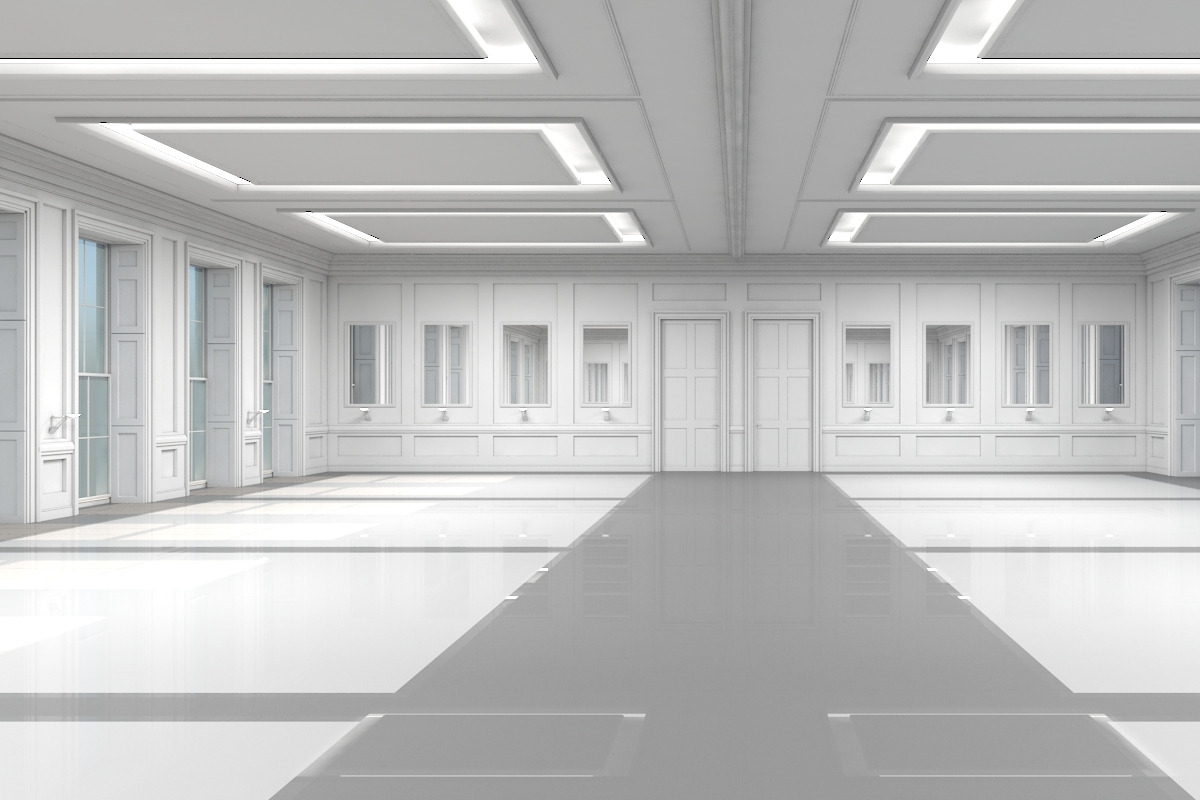 Classic Interior Scene 2014_A, an Architecture 3D Model by Giimann (Photo 4 of 9)