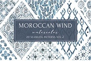 MOROCCAN WIND vol2 seamless pattern, a Pattern Graphic by Katya_lu (Thumbnail 1 of 8)
