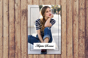 Model Comp Card Template, a Card Template by Template Shop (Thumbnail 4 of 5)