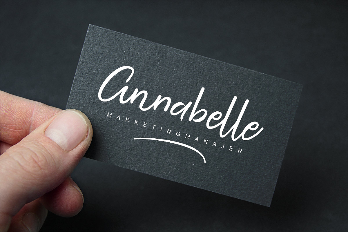Agustine Script preview 6
