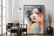 Beauty illustration poster, a Decorative Illustration by DamonYang's shop (Thumbnail 7 of 9)