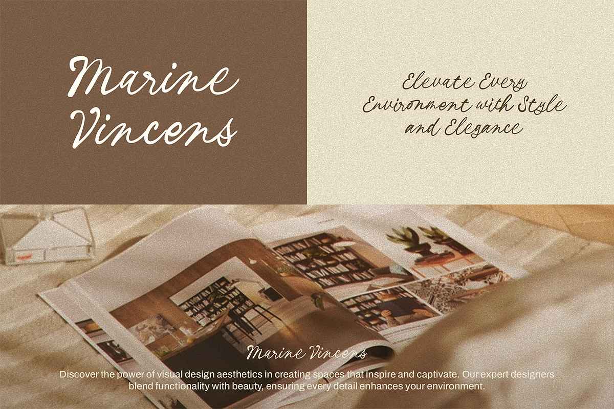 Atterra Script Handwritten, a Handwritten Font by Portocraft (Photo 17 of 18)