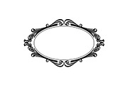 Elegant Oval Ornament Frame Bundle, an Illustration by jahid234 (Thumbnail 14 of 31)