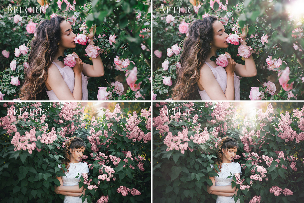 Lights of Spring photo overlays