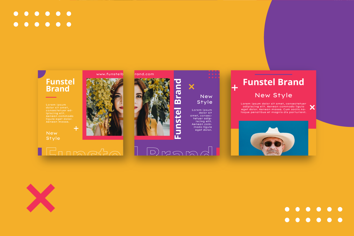Funstel Puzzle Instagram Feed Templa, a Social Media Template by Inkofert (Photo 3 of 10)