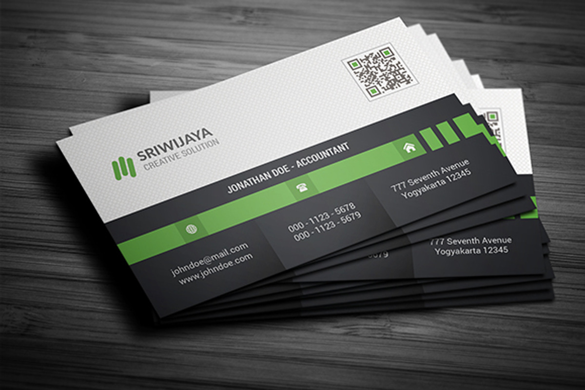 Corporate Business Card, a Business Card Template by InfinityArt (Photo 2 of 6)
