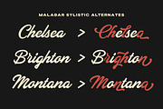 The Malabar Script, a Script Font by Letterhend Studio (Thumbnail 2 of 9)