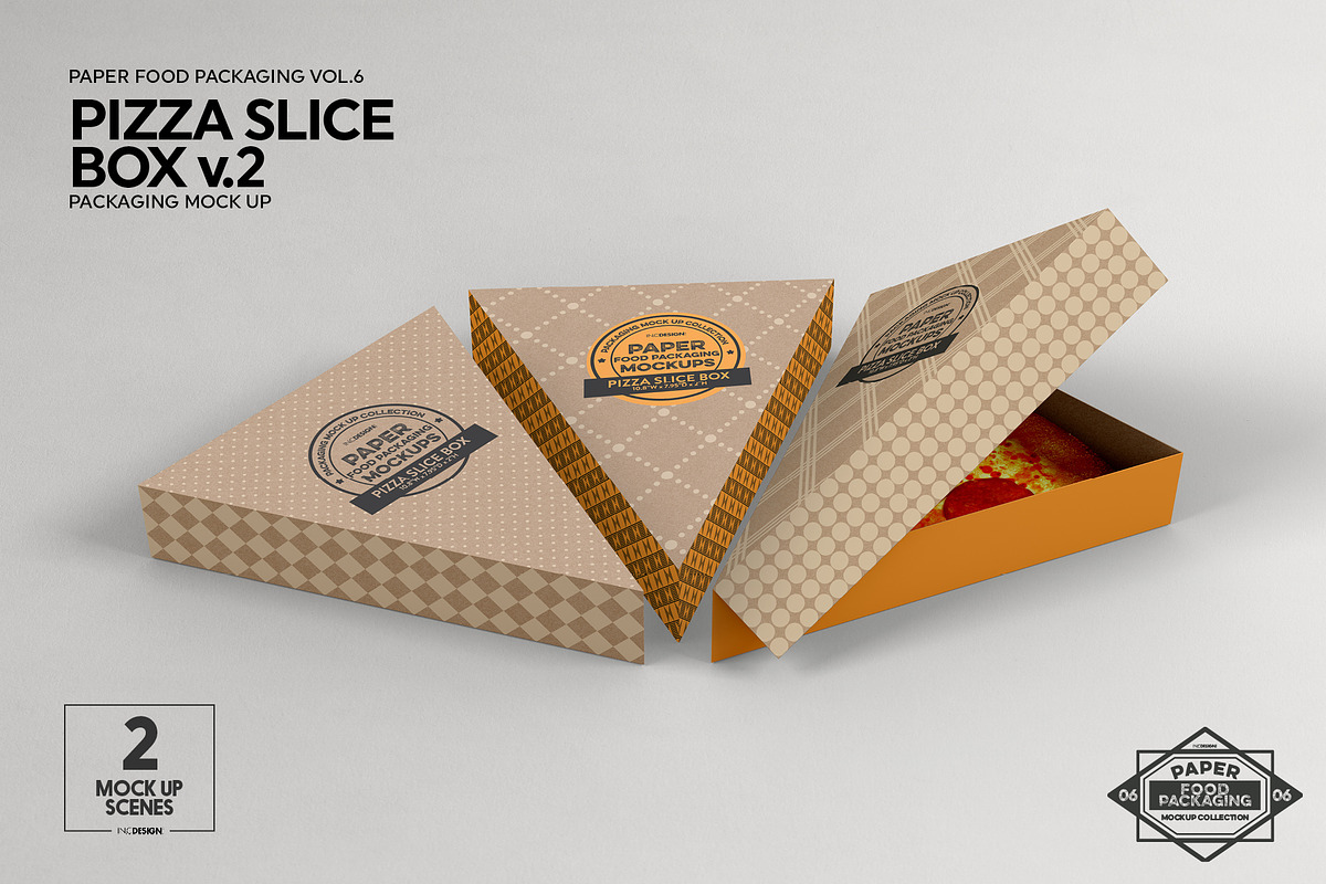 VOL.6: Food Box Packaging Mockups, a Cups & Container Mockup by INCDesign (Photo 9 of 20)
