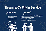 Professional CV Formatting 3 pages, a Resume Template by The Career Lab (Thumbnail 2 of 8)