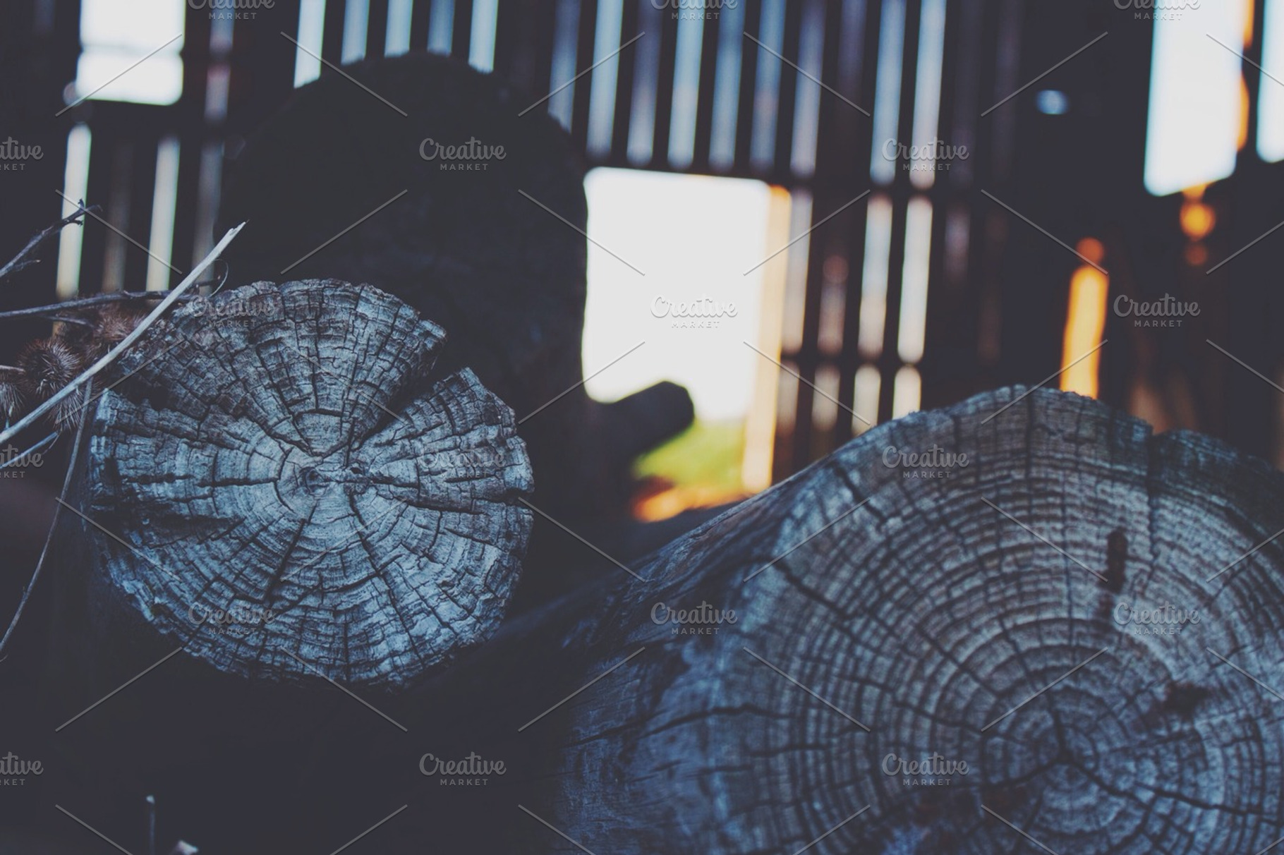 Barn logs containing vintage, logs, and wood
