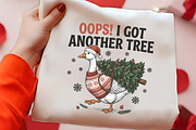 Oops I Got Another Tree Goose PNG, a Seasonal Illustration by CrexoraLab (Thumbnail 2 of 4)