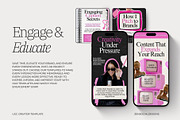 Pink UGC Creator Instagram Template, a Social Media Template by ZenSocialDesigns (Thumbnail 8 of 9)