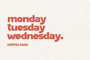 Vortex Sans, a Sans Serif Font by syabab studio (Thumbnail 5 of 20)