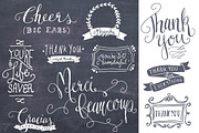 Thank You Photoshop Overlays Vectors