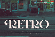 Rytega - Luxury Retro Font, a Serif Font by Iqsiart Studio (Thumbnail 2 of 15)