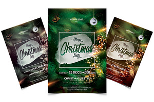 Merry Christmas - PSD Flyer Template