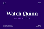 Watch Quinn Elegant Serif Font, a Serif Font by UICreative (Thumbnail 1 of 4)