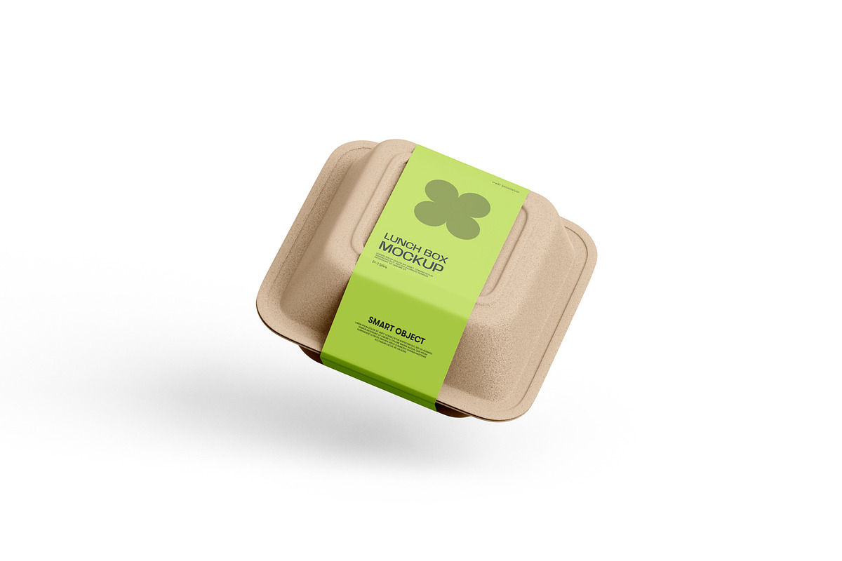 Takeout Kraft Container Mockup, a Packaging Mockup by Ram Studio LLC (Photo 5 of 16)
