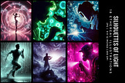 Silhouettes of Light, a Person Illustration by Digital Art Creations (Thumbnail 4 of 7)