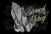 Black Majestic, a Script Font by dansdesign (Thumbnail 2 of 9)