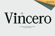 CS Vincero – Contemporary Font, a Serif Font by Craft Supply Co. (Thumbnail 1 of 8)