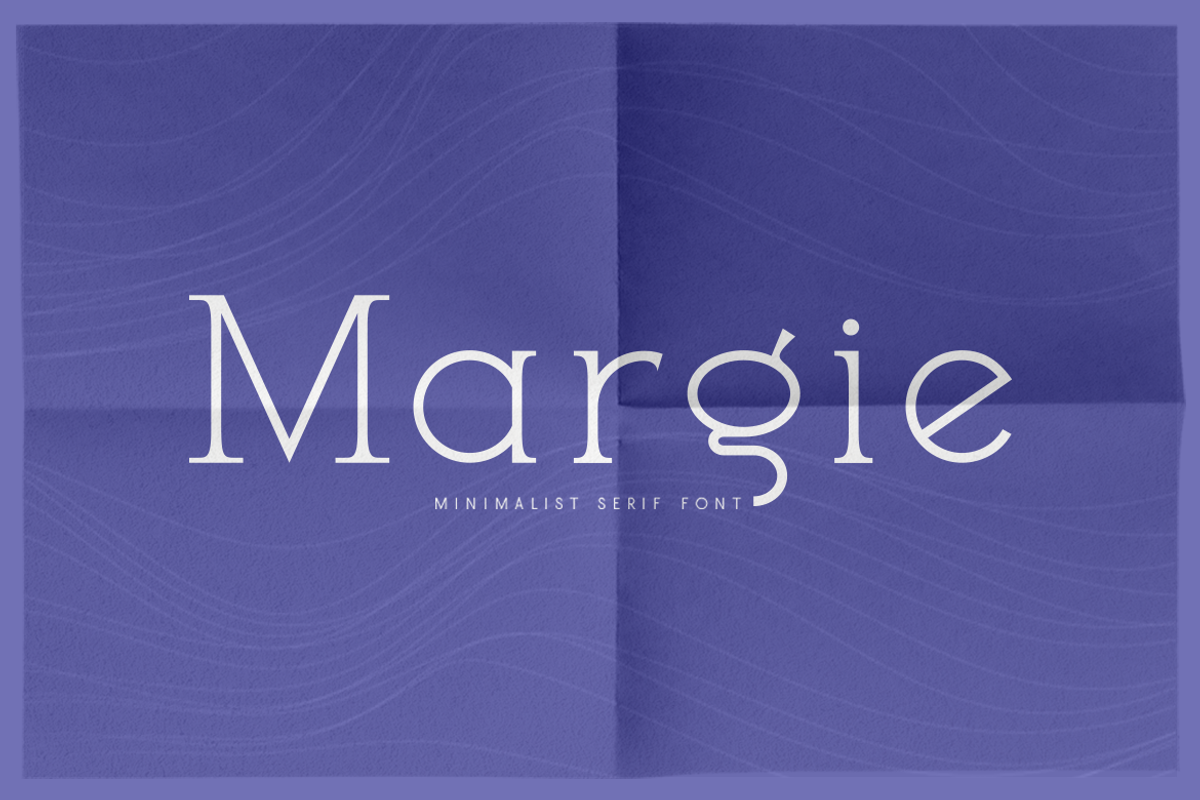 Margie Serif Font, a Serif Font by Rochart (Photo 1 of 12)