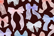 Bows & Pearls Graphic Collection, an Object Graphic by Dina Mae (Thumbnail 6 of 12)